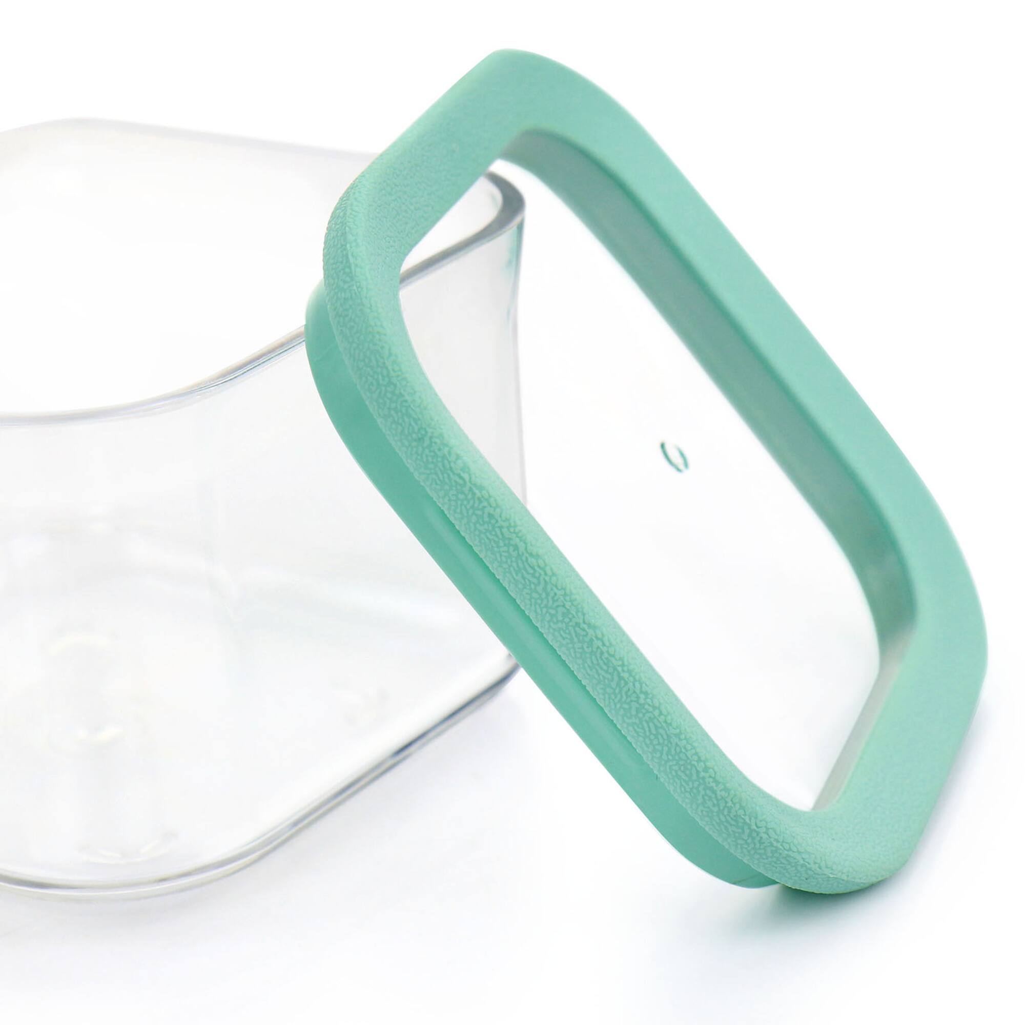 Martha Stewart Mint Green Plastic Stackable Container Set